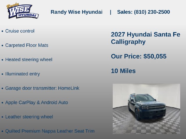 New 2027 Hyundai Santa Fe Calligraphy AWD/4WD image 15