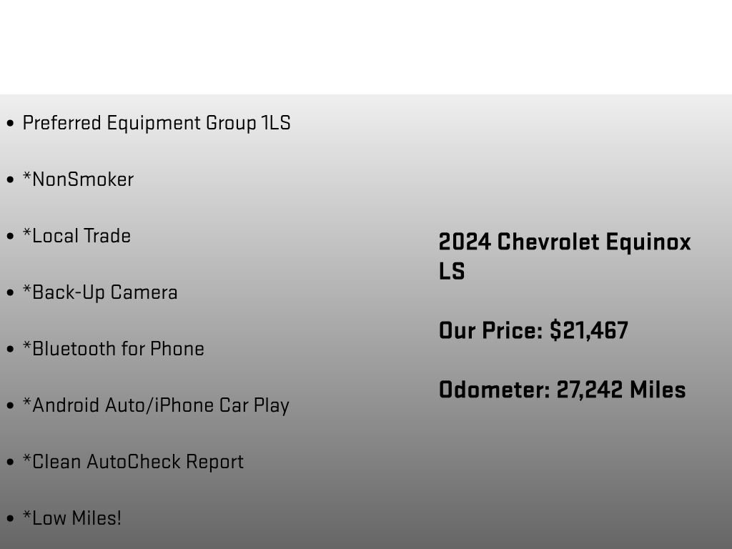 Used 2024 Chevrolet Equinox LS FWD image 6