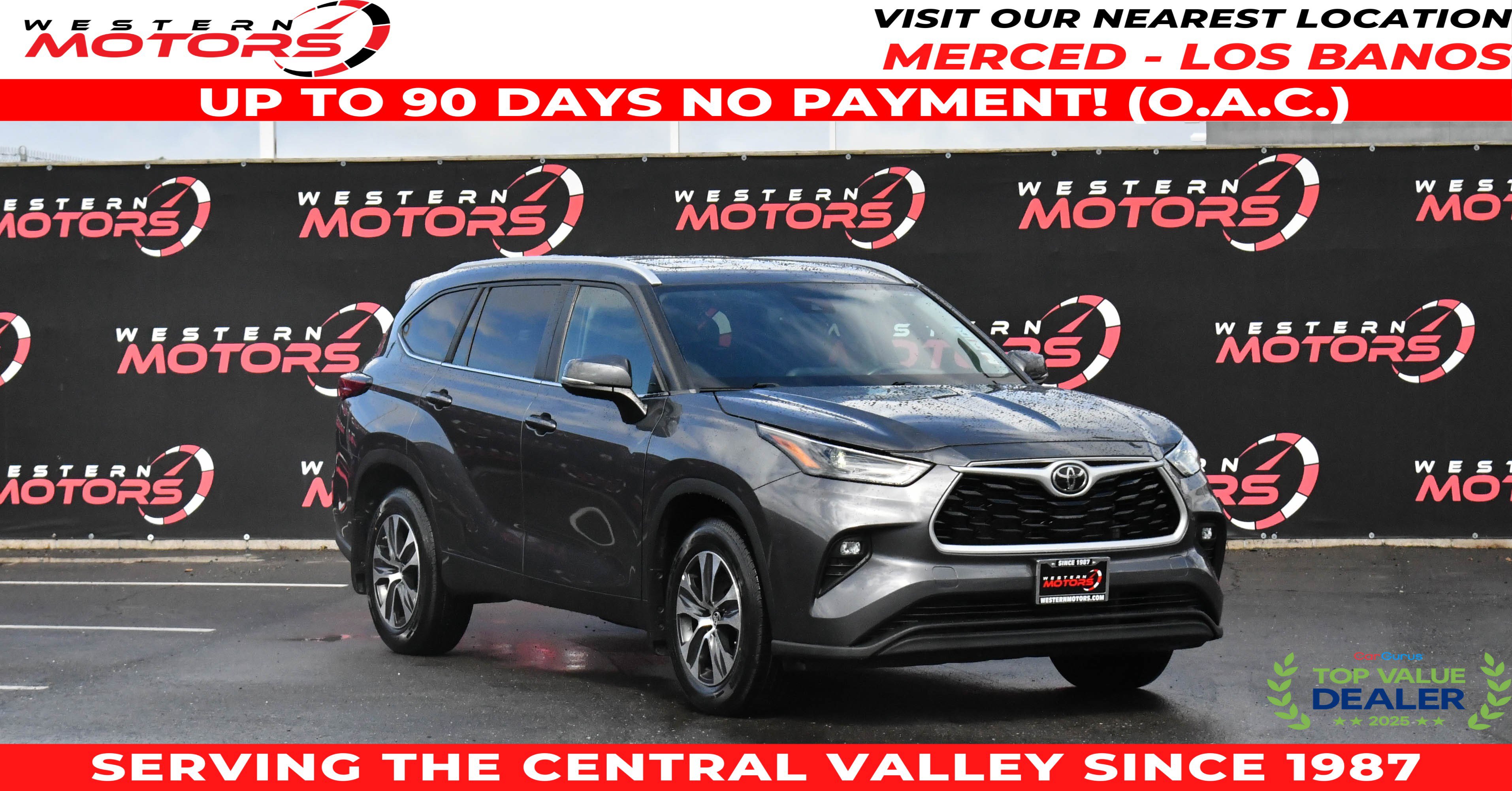 Used 2023 Toyota Highlander XLE AWD/4WD image 1