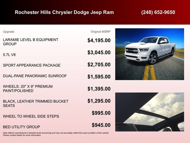 Certified 2023 RAM 1500 Laramie AWD/4WD image 6