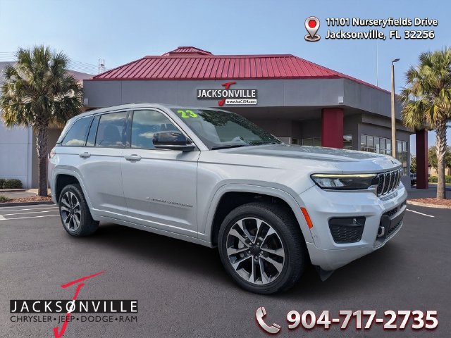 Used 2023 Jeep Grand Cherokee Overland w/ Rear Seat Video Group I