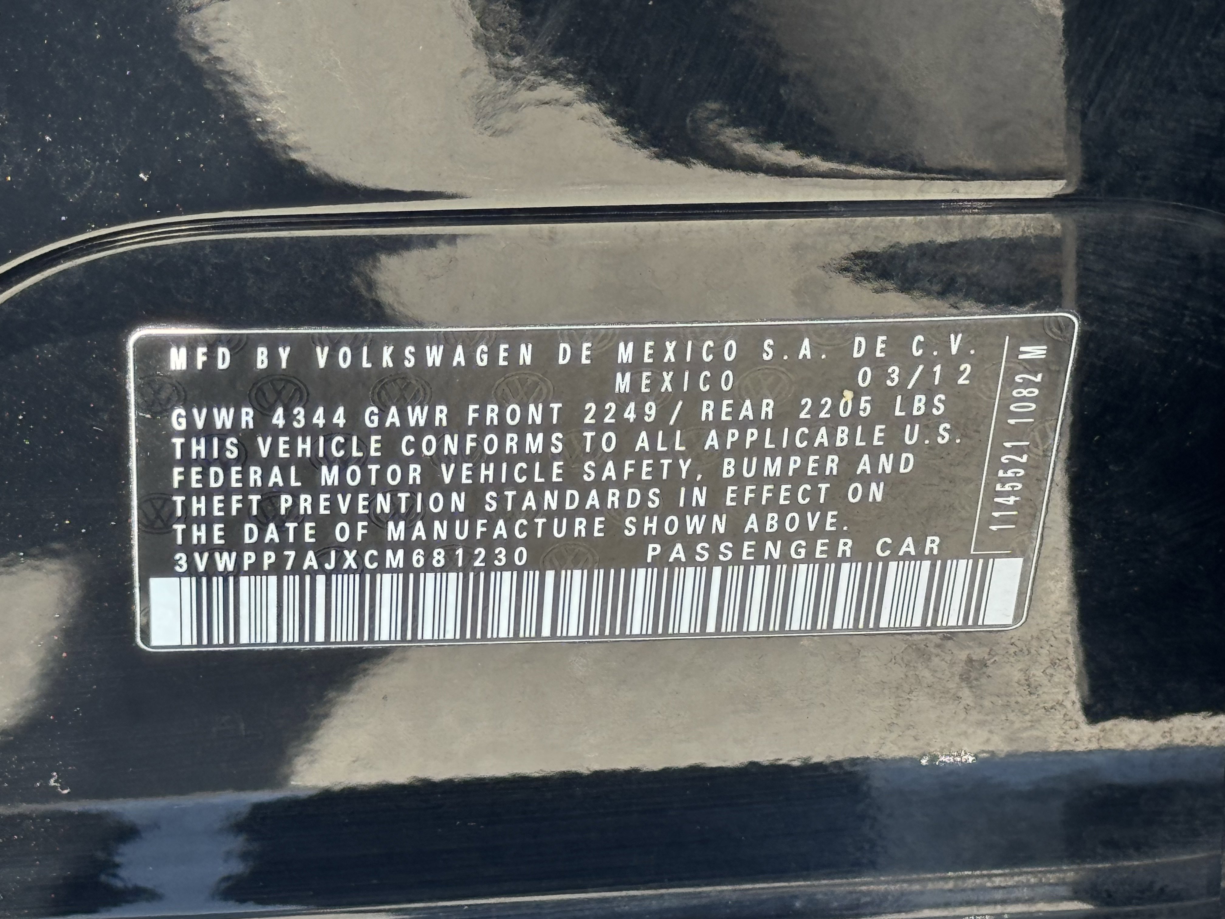 Used 2012 Volkswagen Jetta SE FWD image 37