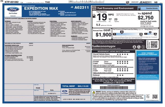 Used 2018 Ford Expedition Max XLT w/ Equipment Group 202A image 4