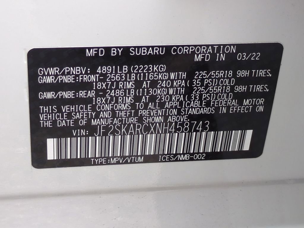 Used 2022 Subaru Forester Touring image 27