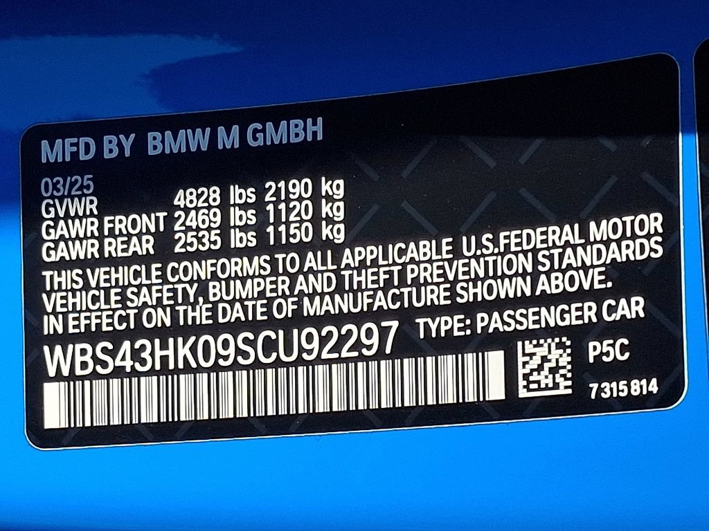 Used 2025 BMW M4 CS AWD/4WD image 27