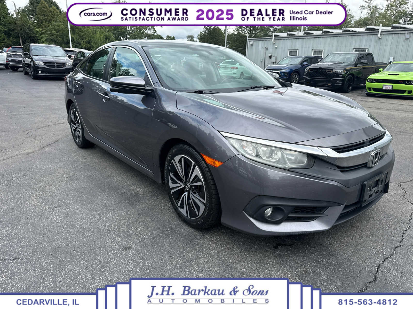Used 2018 Honda Civic EX-T image 1