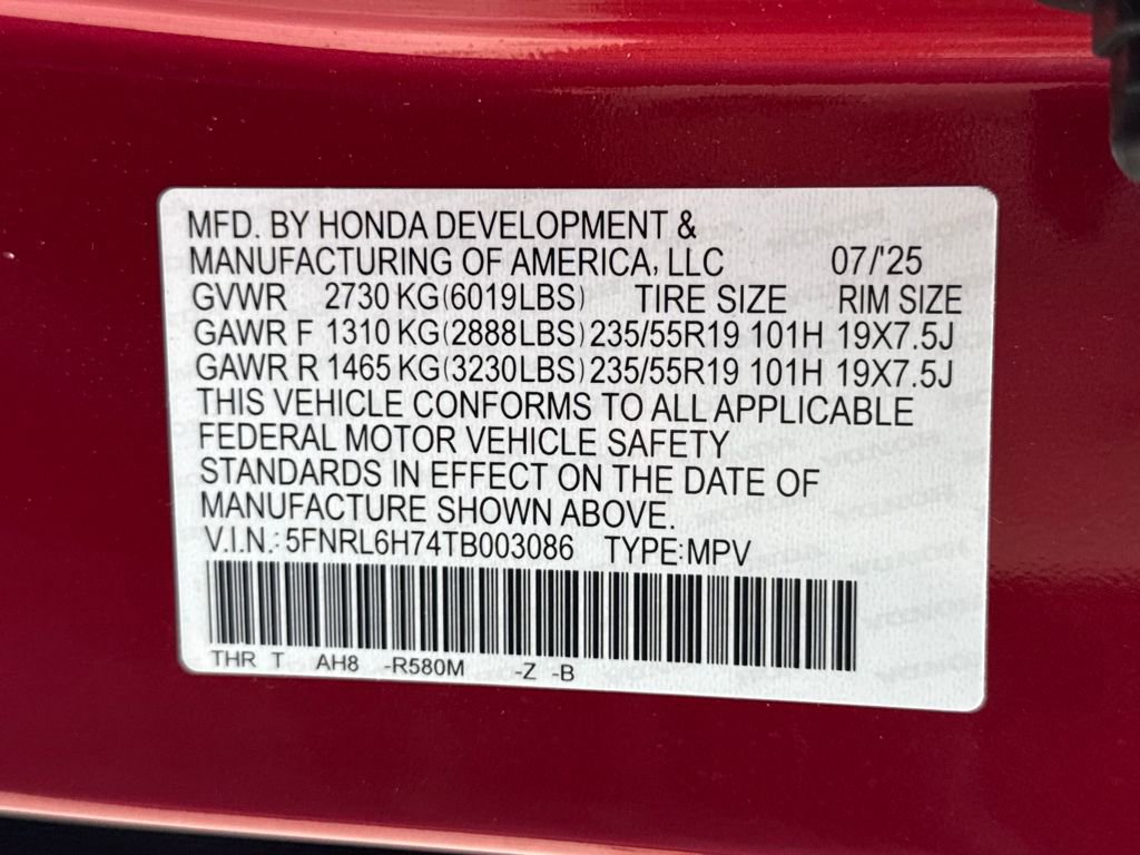 Used 2026 Honda Odyssey Sport-L image 30