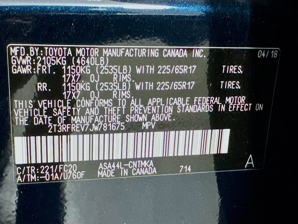 Used 2018 Toyota RAV4 XLE image 18