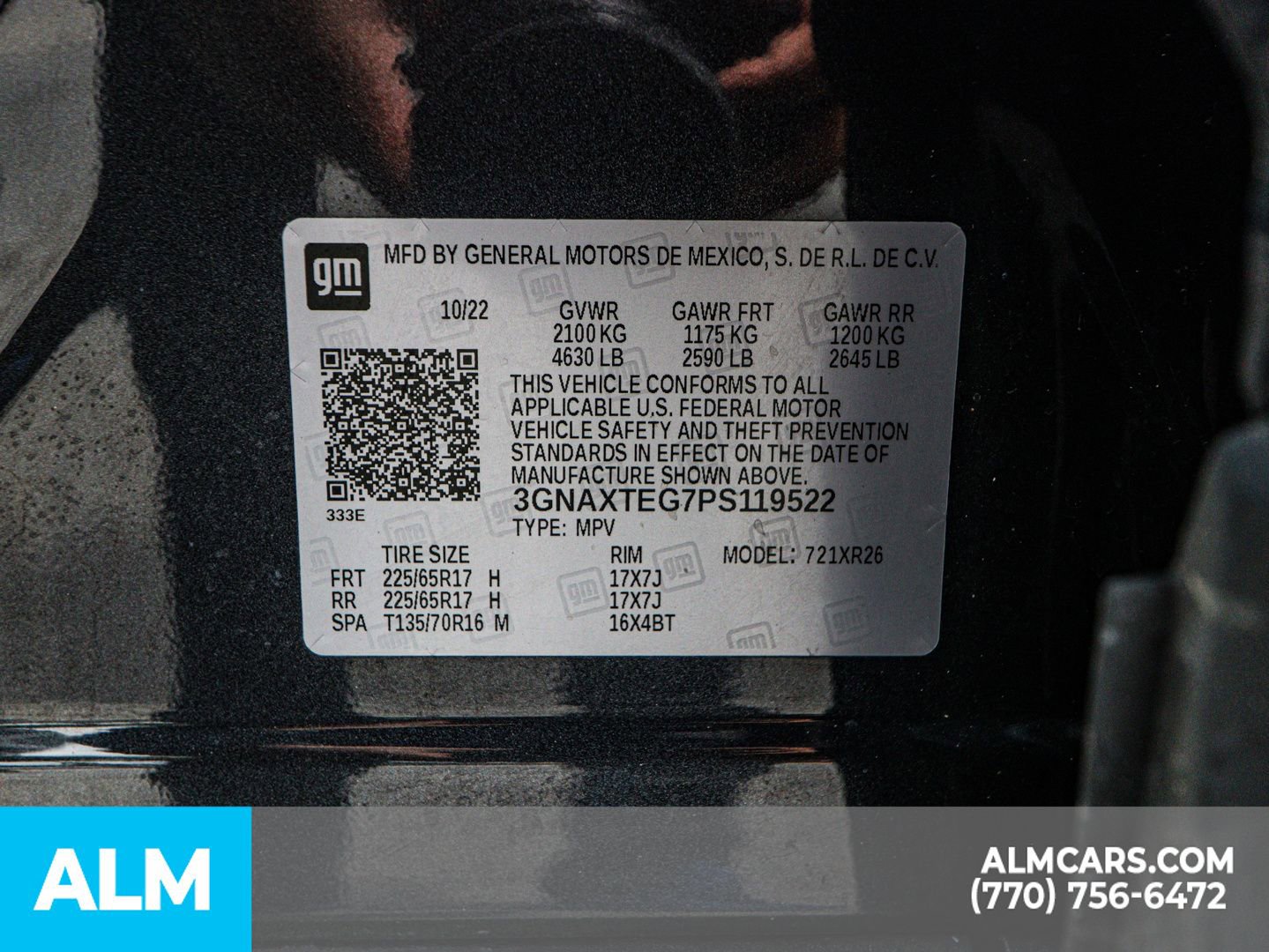 Used 2023 Chevrolet Equinox LT w/ LPO, Floor Liner Package image 66