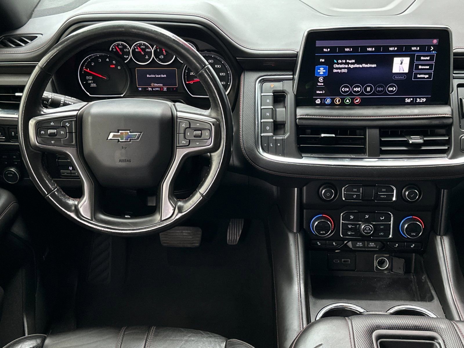 Used 2021 Chevrolet Tahoe RST w/ Rear Media and Nav Package AWD/4WD image 13