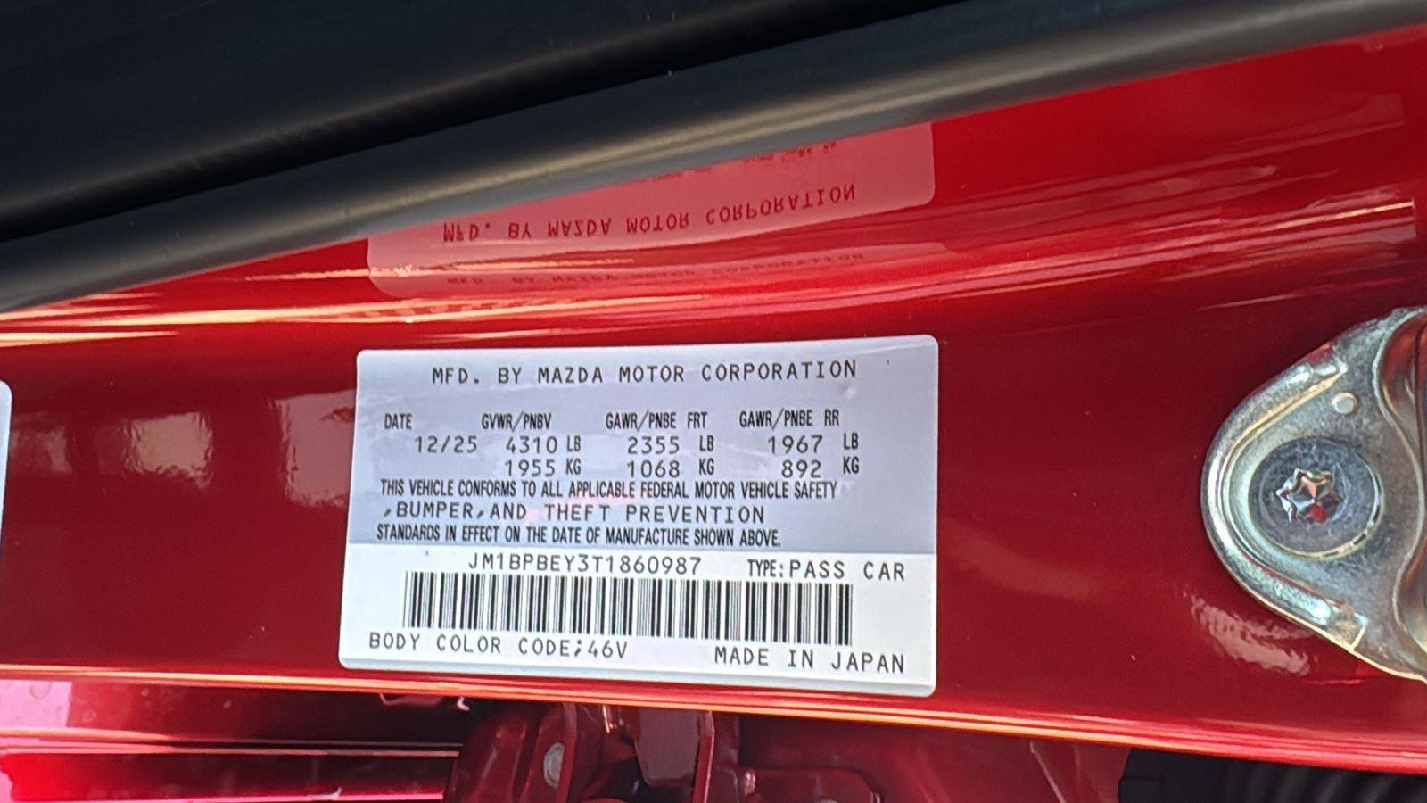 New 2026 MAZDA MAZDA3 2.5 Turbo Sedan w/Premium Plus image 20