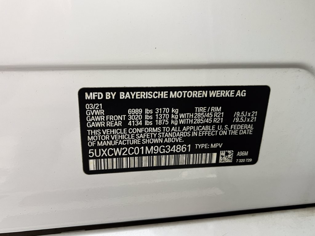 Used 2021 BMW X7 xDrive40i w/ Luxury Seating Package AWD/4WD image 31