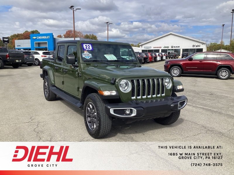 Used 2022 Jeep Gladiator Overland w/ Cold Weather Group