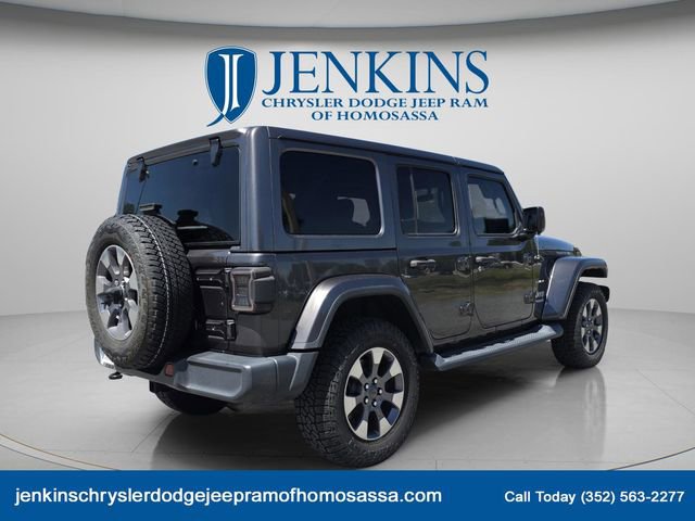 Used 2020 Jeep Wrangler Unlimited Sahara AWD/4WD image 4