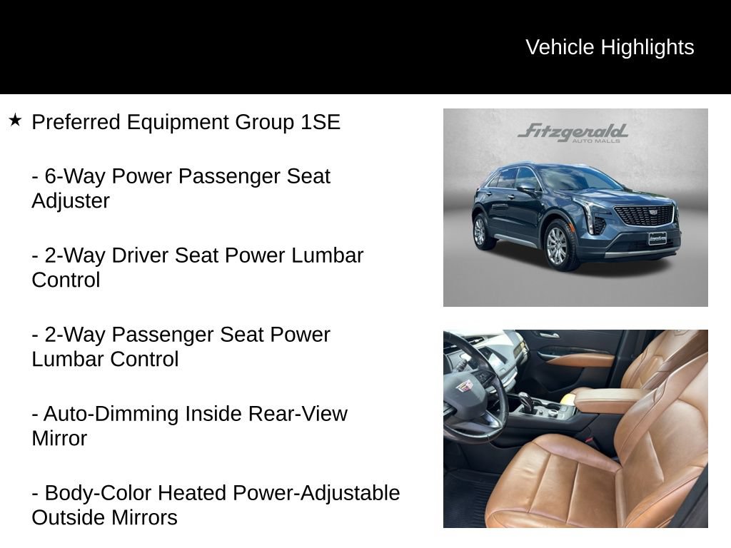 Used 2019 Cadillac XT4 Premium Luxury AWD/4WD image 9