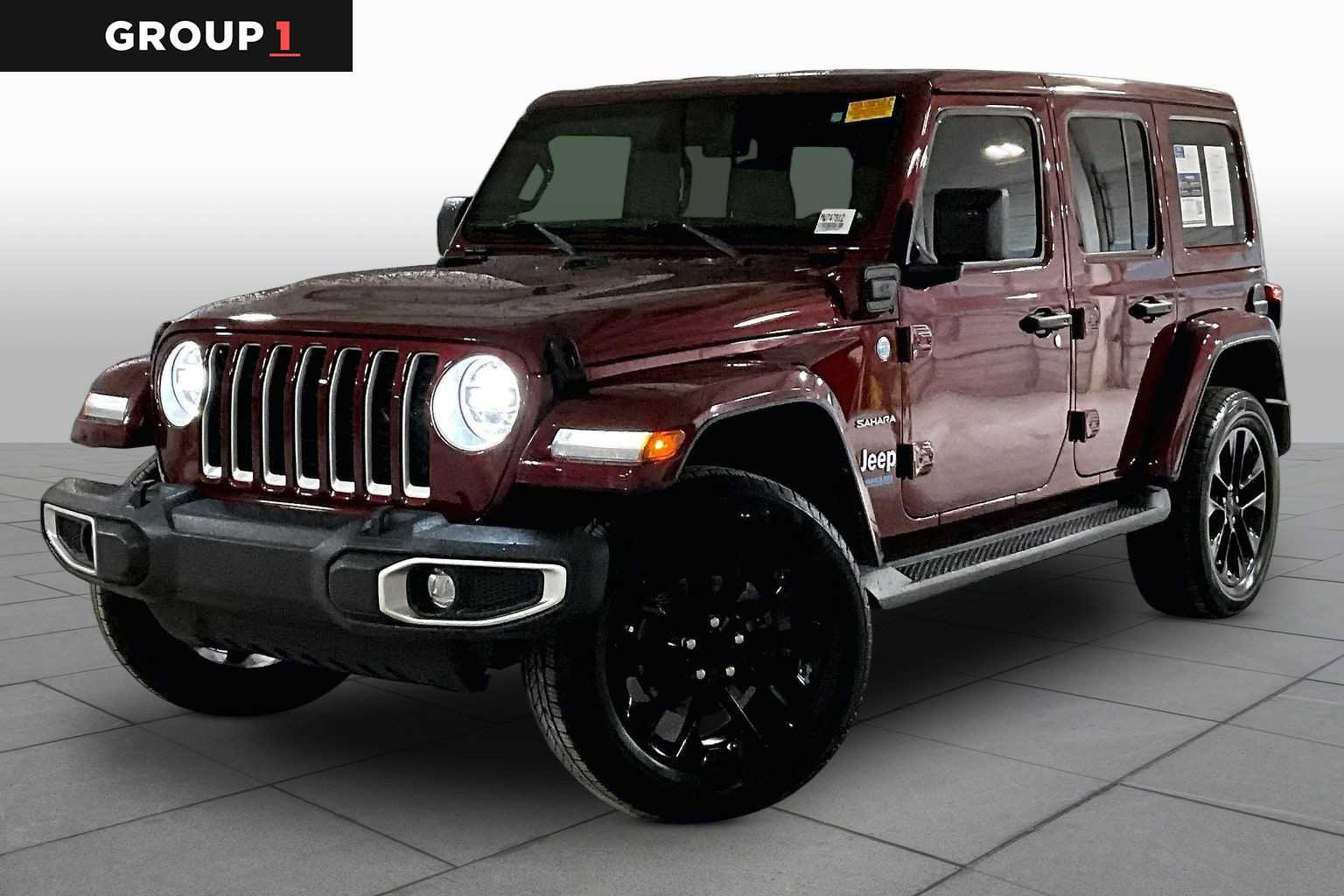 Used 2021 Jeep Wrangler Unlimited Sahara w/ Safety Group