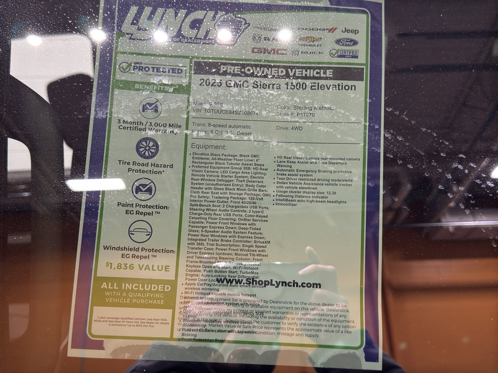 Used 2025 GMC Sierra 1500 Elevation w/ LPO, Elevation Black Package image 42