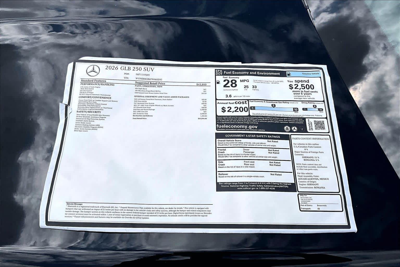 Used 2026 Mercedes-Benz GLB 250 image 21