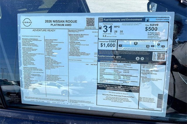 New 2026 Nissan Rogue Platinum w/ Tech Package image 13