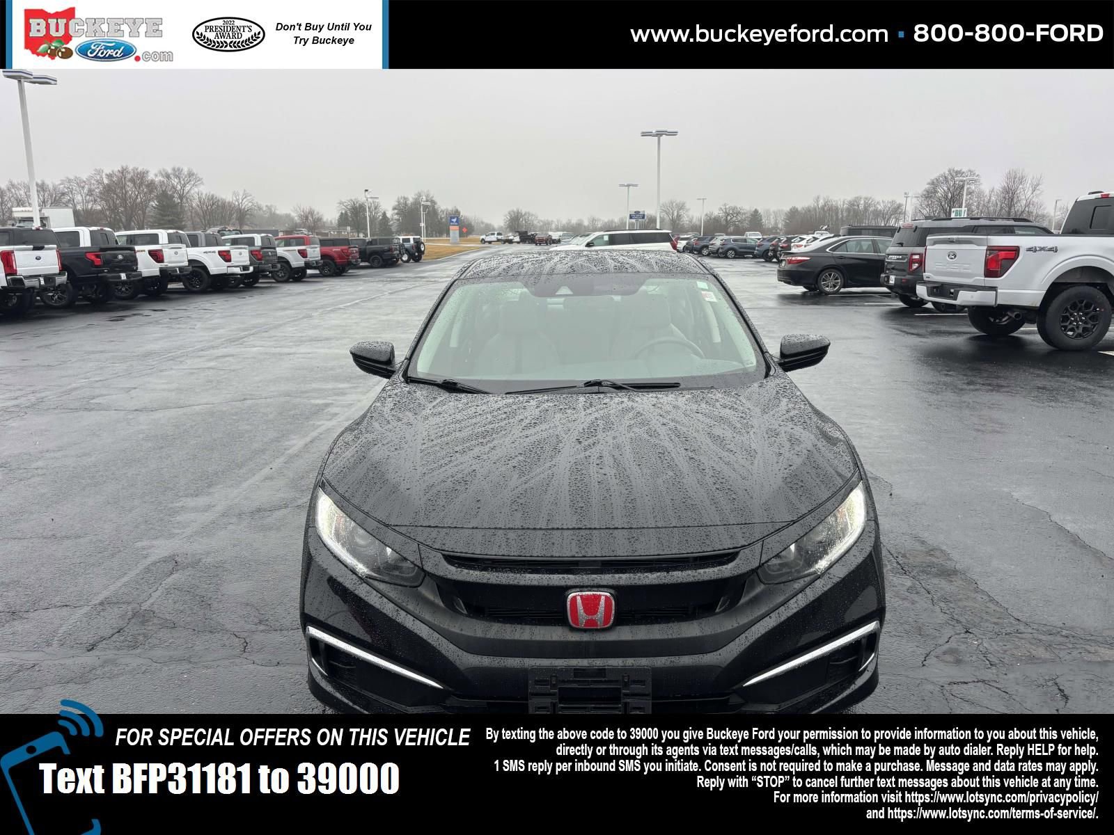 Used 2019 Honda Civic LX image 2