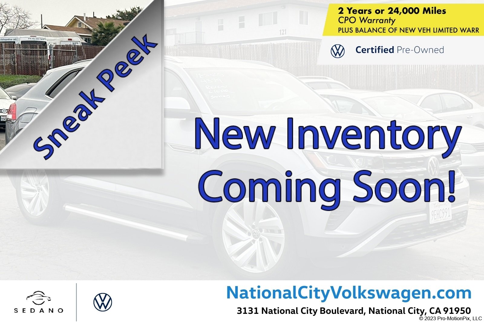 Used 2023 Volkswagen Atlas Cross Sport SE image 1