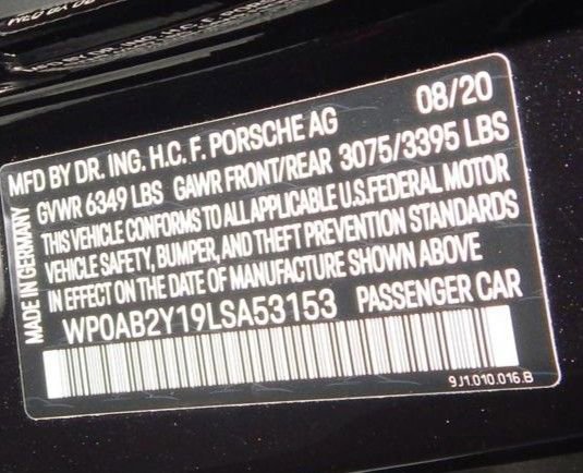 Used 2020 Porsche Taycan 4S image 16