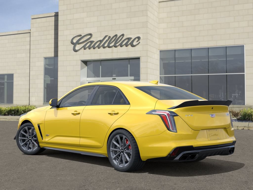 New 2026 Cadillac CT4 V Blackwing w/ Carbon Fiber 1 Package RWD image 3