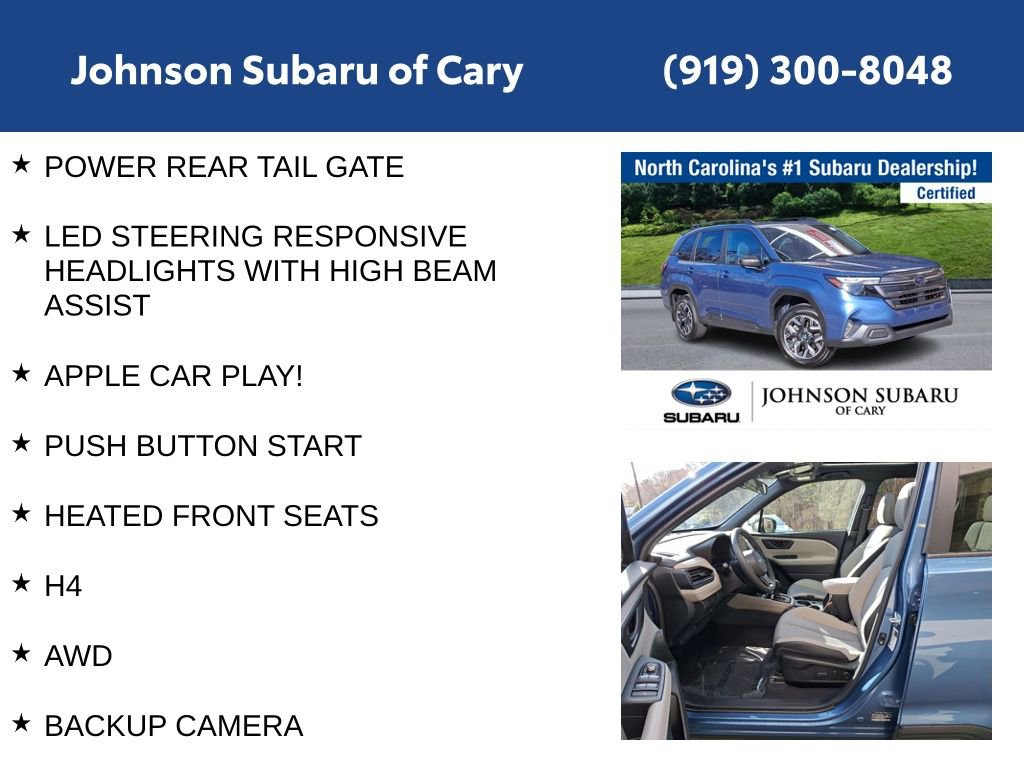 Used 2025 Subaru Forester Premium w/ Protection Package image 12