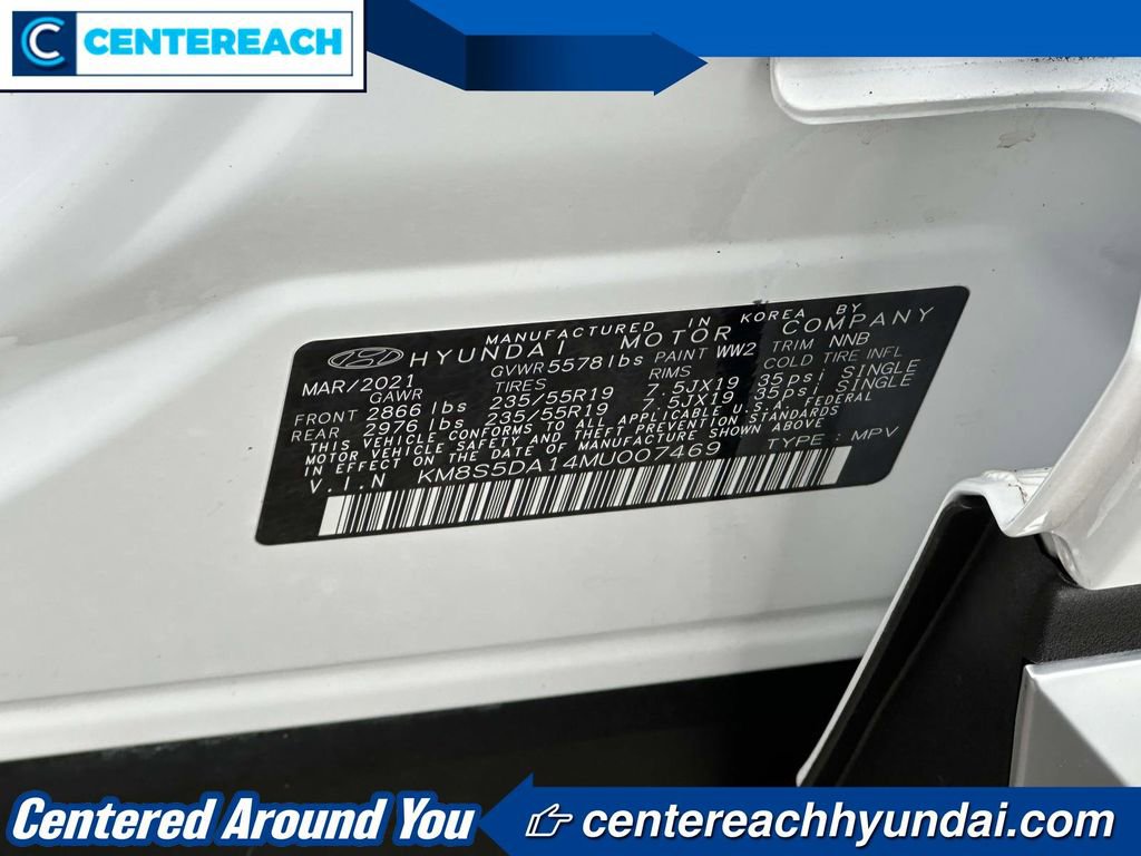 Used 2021 Hyundai Santa Fe Limited image 17