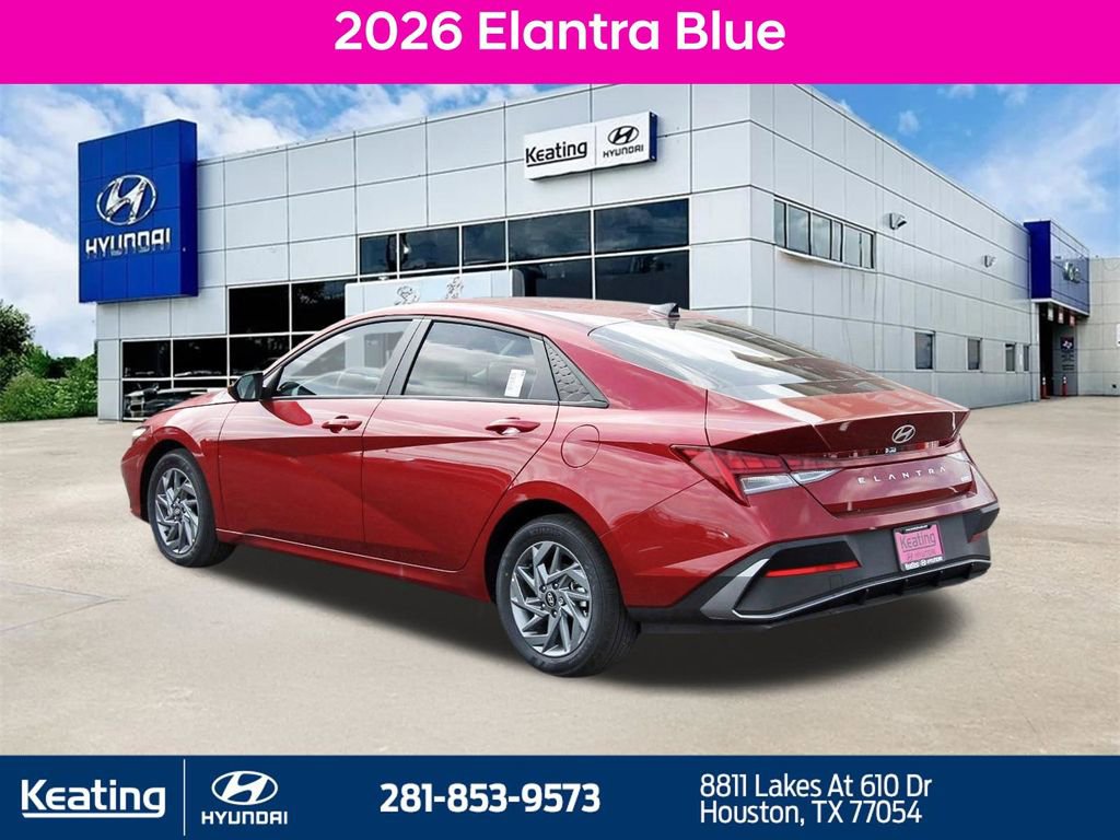 New 2026 Hyundai Elantra Blue image 6