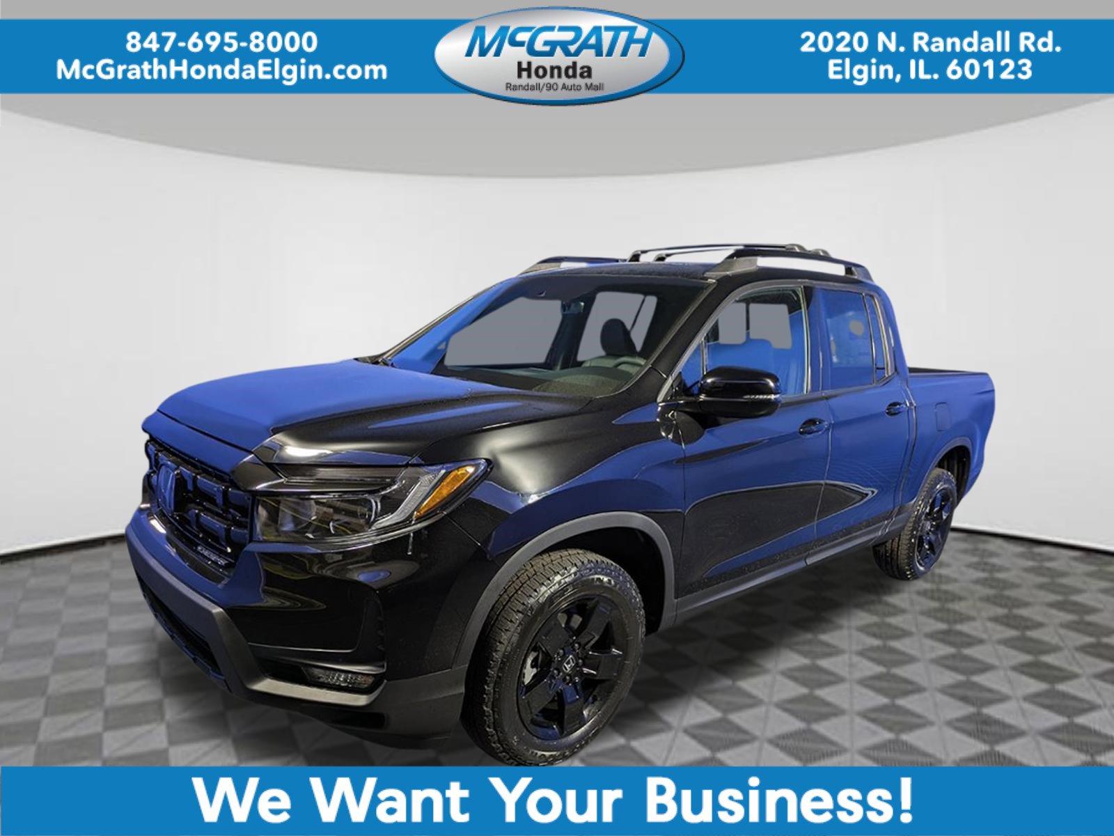 New 2026 Honda Ridgeline Black Edition