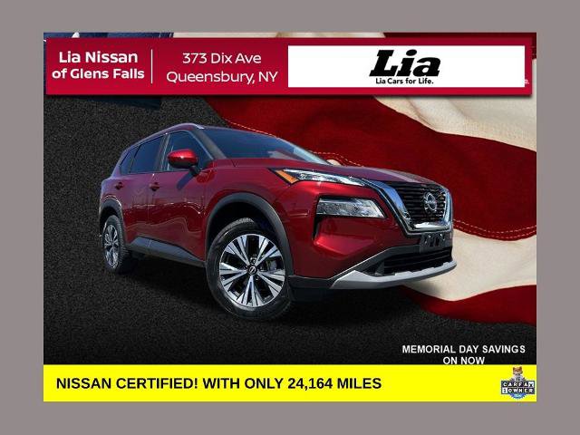 Certified 2023 Nissan Rogue SV w/ SV Premium B Package AWD/4WD image 1
