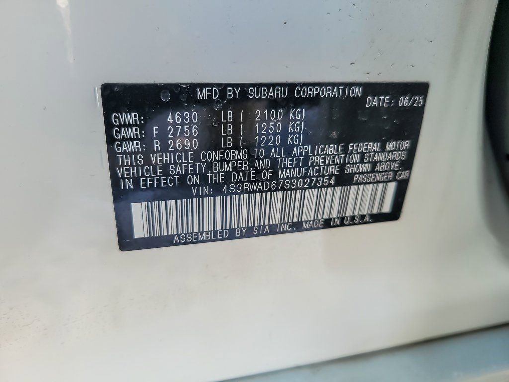 Certified 2025 Subaru Legacy Premium image 20