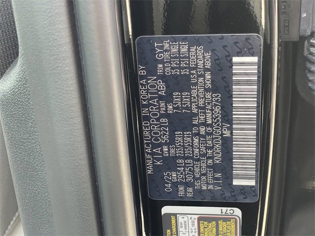 New 2025 Kia Sorento SX Prestige image 36