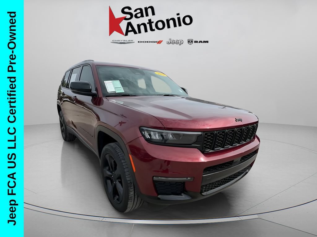 Certified 2024 Jeep Grand Cherokee L Limited w/ Black Appearance Package