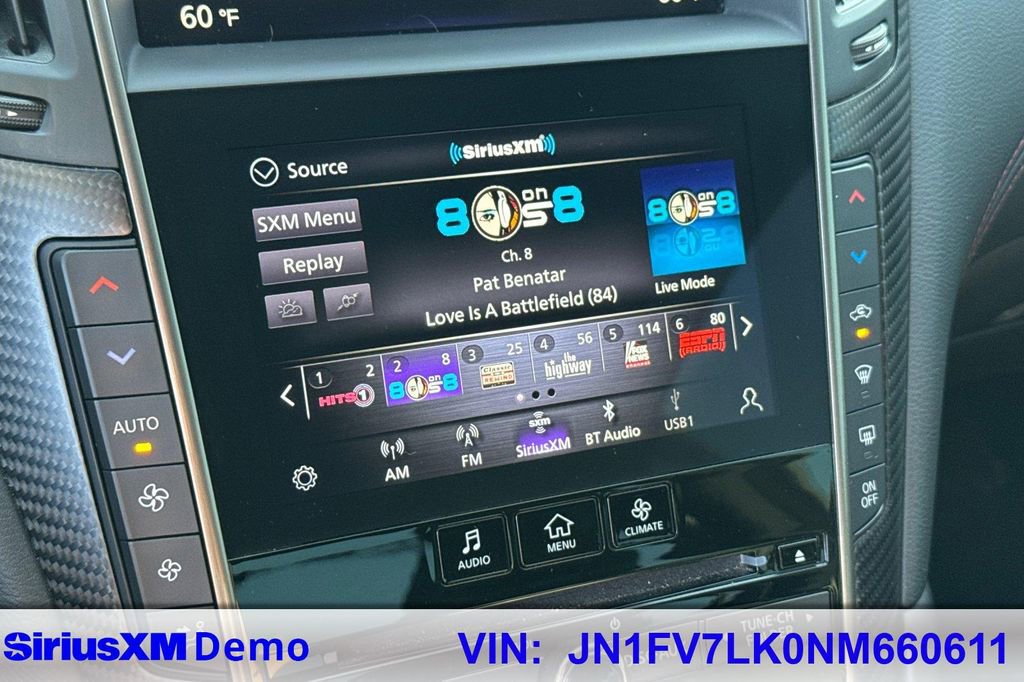 Certified 2022 INFINITI Q60 Red Sport 400 w/ Cargo Package image 26