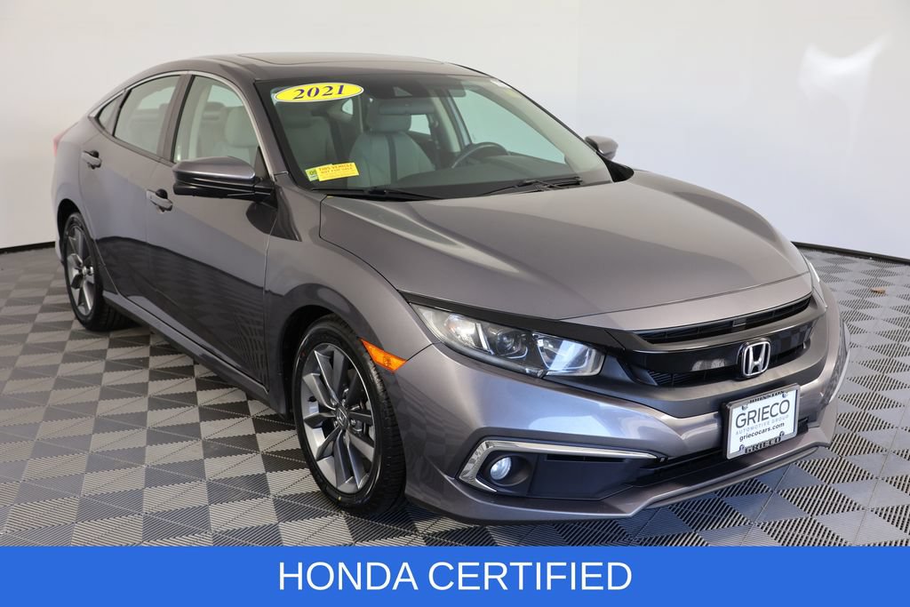 Certified 2021 Honda Civic EX image 1