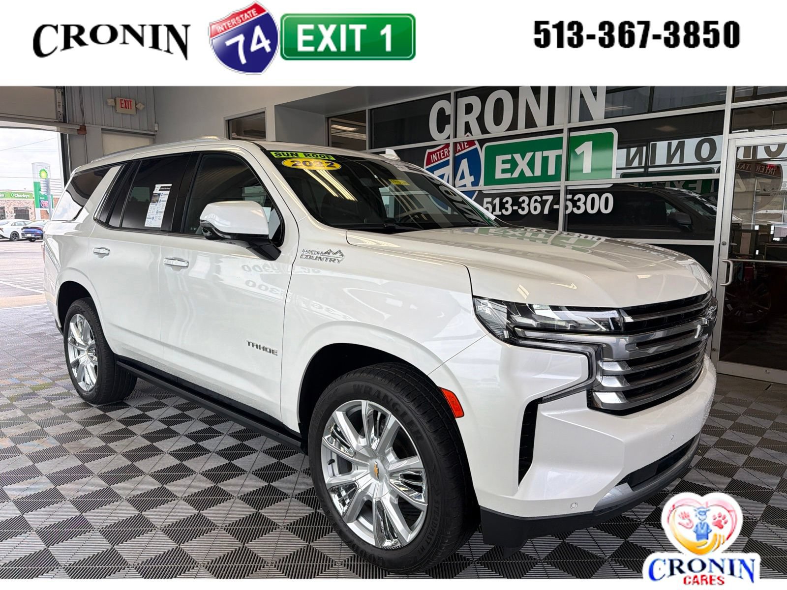 Used 2022 Chevrolet Tahoe High Country AWD/4WD image 1