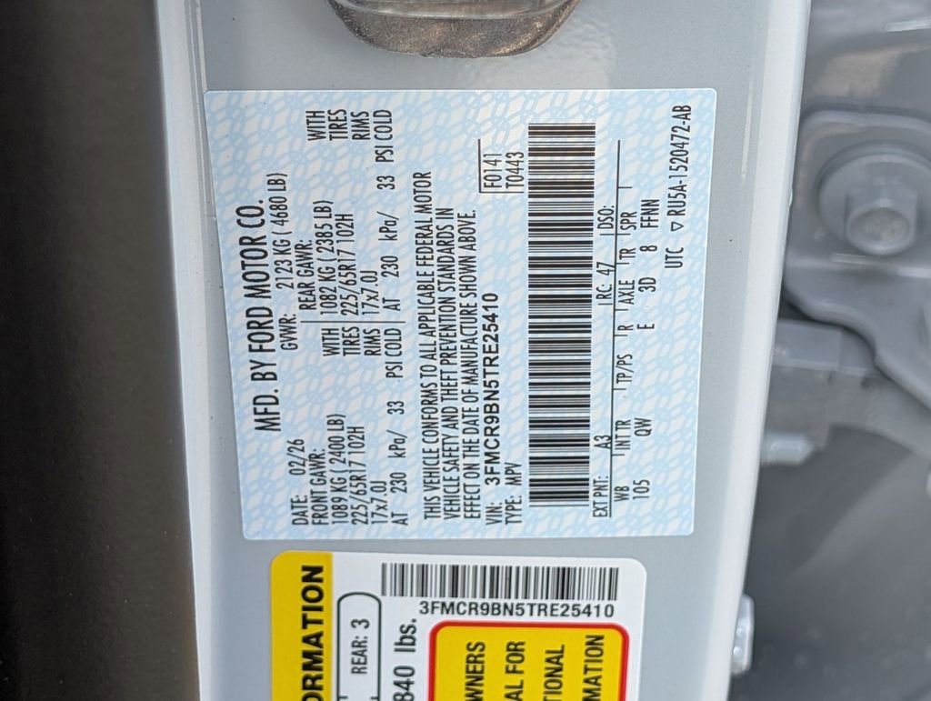 New 2026 Ford Bronco Sport Big Bend w/ Convenience Package image 52