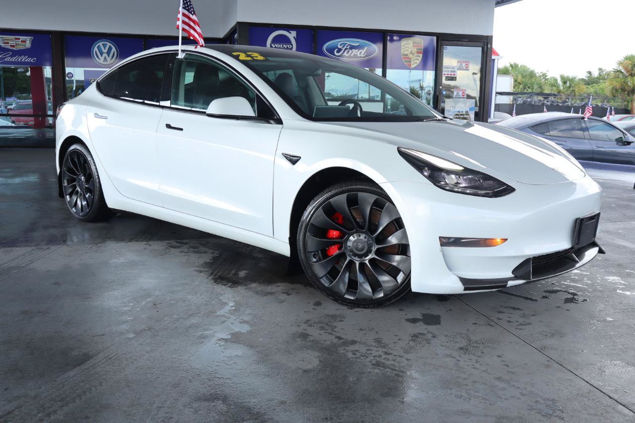Used 2023 Tesla Model 3 Performance AWD/4WD image 3