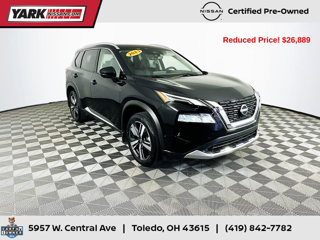 Certified 2023 Nissan Rogue Platinum w/ Platinum Premium Package