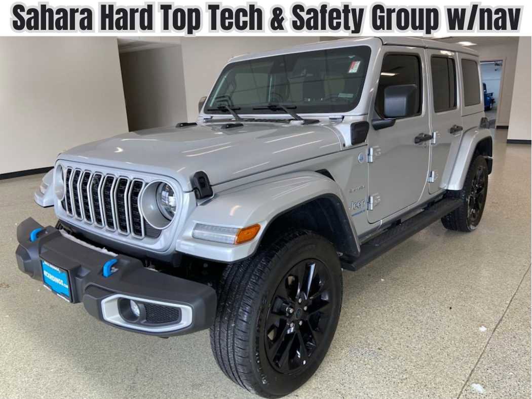 Used 2024 Jeep Wrangler Sahara w/ Technology Group AWD/4WD image 46