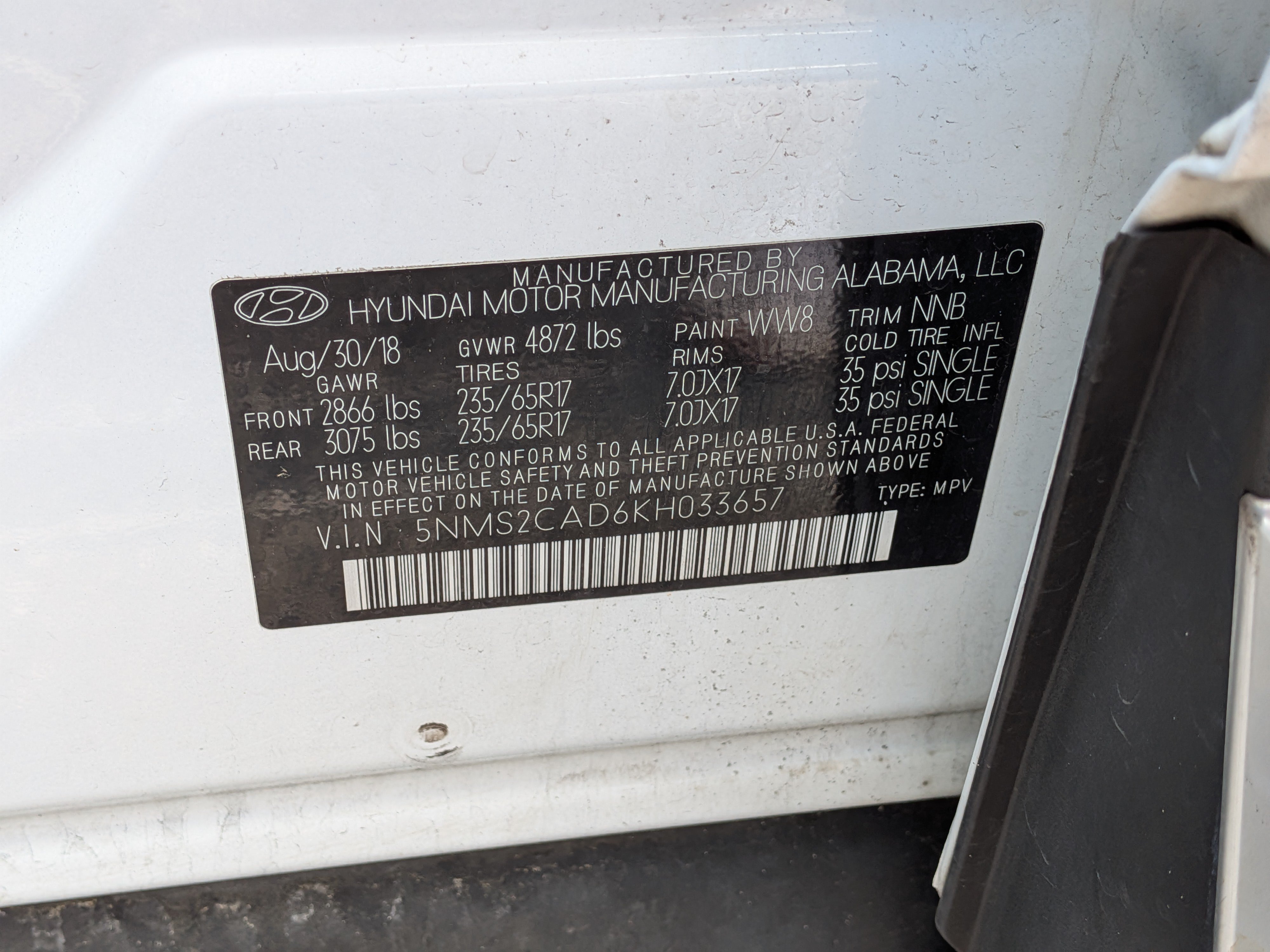 Used 2019 Hyundai Santa Fe SE AWD/4WD image 36