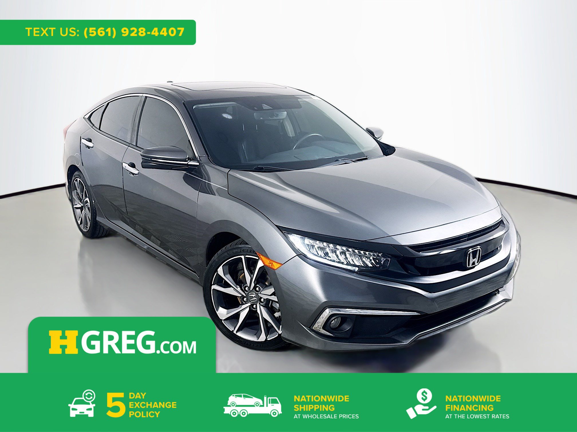 Used 2019 Honda Civic Touring image 1
