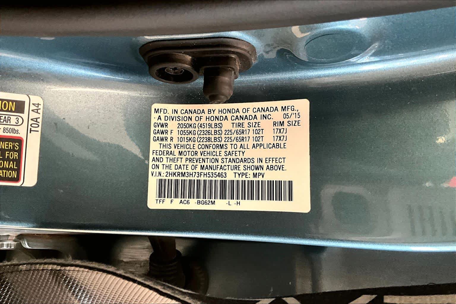 Used 2015 Honda CR-V EX-L image 30