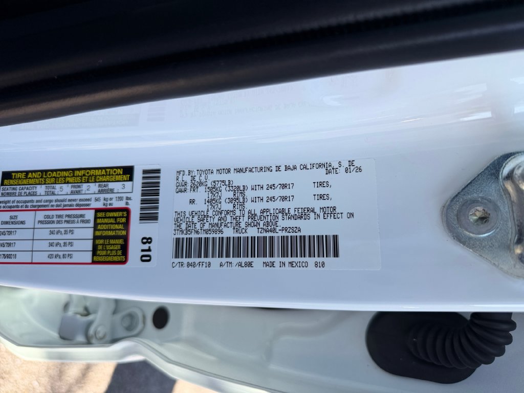 Used 2026 Toyota Tacoma SR5 RWD image 30