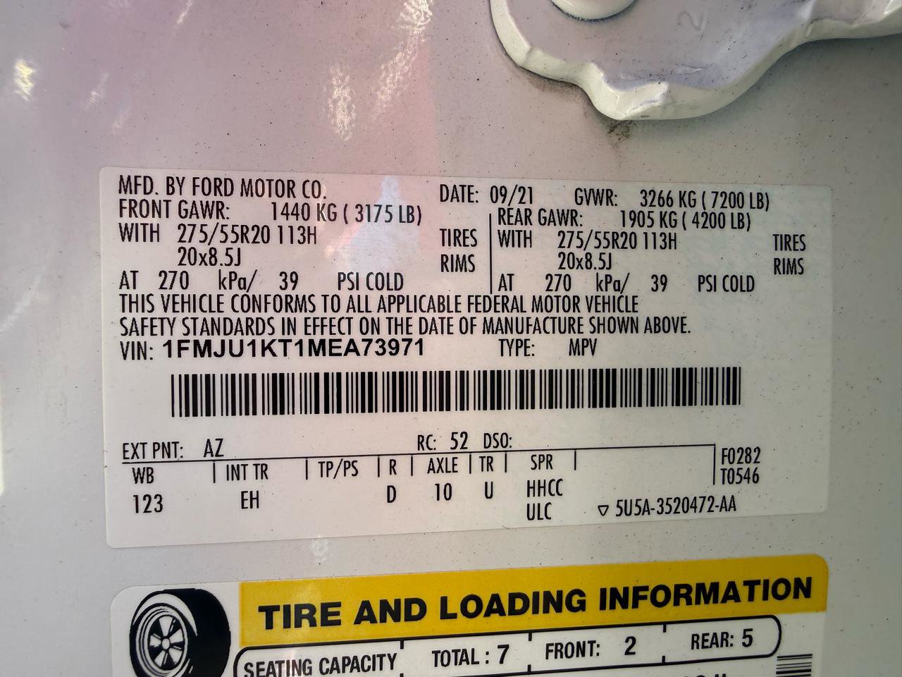 Used 2021 Ford Expedition Limited image 49