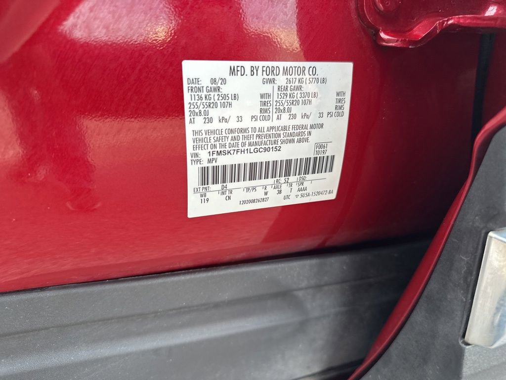 Used 2020 Ford Explorer Limited image 48