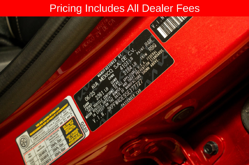Certified 2025 Kia K4 EX w/ GT-Line Sunroof Package FWD image 22