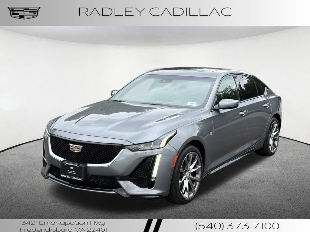 Used 2021 Cadillac CT5 Sport w/ Lighting Package AWD/4WD image 1